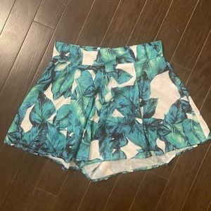 Tropical Floral Shorts